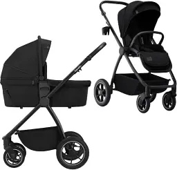 Універсальна коляска 2 в 1 Lionelo Meril Black Onyx (LO-MERIL 2IN1 BLACK ONYX)