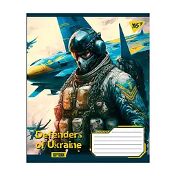 Зошит Yes А5 Defenders of Ukraine 48 аркушів, лінія (766455), в асортименті - мініатюра 2
