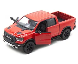 Машинка металева пікап 5'' KT5413W DODGE RAM Червоний