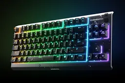 Клавіатура ігрова SteelSeries Apex 3 TKL UA Чорний - мініатюра 10