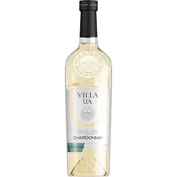 Вино Villa UA Шардоне біле сухе 0.75 л 