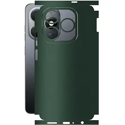 Защитная пленка StatusSKIN для Tecno Spark 20 Pro Корпус Винил Зеленая матовая