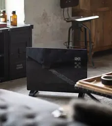 Конвекторний обігрівач Volt Polska TermoGlass Pro 2в1 2000W Wi-Fi Smart Black - мініатюра 4