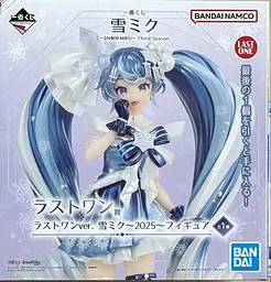 Фігурка Bandai Ichiban Kuji Vocaloid Хацуне Міку Вокалоїд SNOW MIKU 18 см B HM SIC 18 - мініатюра 3
