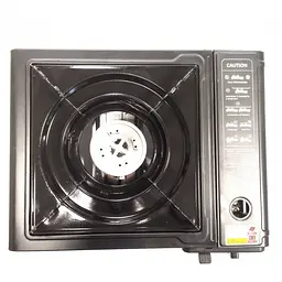 Туристична портативна газова плита пальник Portable Gas Stove BDZ-155-A з перехідником - мініатюра 2