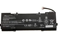 Акумулятор для ноутбука HP Spectre x360 15-BL KB06XL, 6700 mAh (79.2Wh), 3cell, 11.55V, Li-ion, чорний
