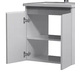 Тумба підвісна AM.PM X - Joy 55 см з умивальником M85-FHX0551-WC0551WG38 - мініатюра 6