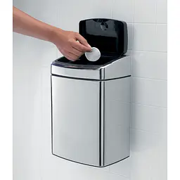 Відро для сміття Brabantia Touch Bin полірована сталь 10 л (477201) - мініатюра 12