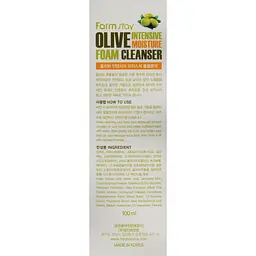 Пінка для вмивання FarmStay Olive Intensive Moisture Foam Cleanser, з оливою, 100 мл - мініатюра 3