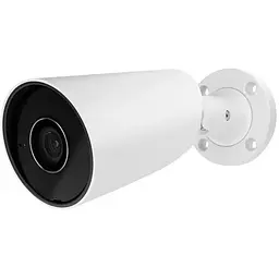 IP-камера Ajax дротова BulletCam біла 8 Мп 2.8мм PoE True WDR IP 65 ІЧ 35м аудіо кут огляду 100° до 110° вулична біла