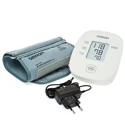 Тонометр Omron M1 Basic (HEM-7121J-AF) + адаптер автоматичний на плече - мініатюра 2