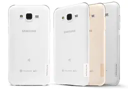 Чохол-накладка Nillkin TPU Nature Samsung Galaxy J5 SM-J500 White - мініатюра 7