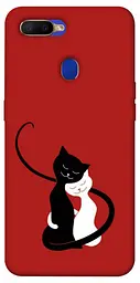 TPU чохол Demsky Закохані коти для Oppo A5s / Oppo A12