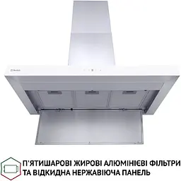 Витяжка Т-подібна Perfelli TS 9635 I/WH 1000 LED - мініатюра 5