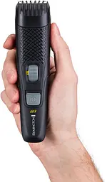 Тример Remington Style Series, для бороди і вусів, АААх2, роторний мотор, чохол, сталь, чорний - мініатюра 4