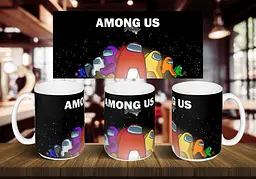 Чашка "AmongUS " 425 мл Зелена