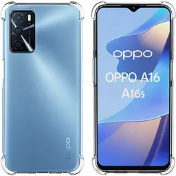 Чохол до мобільного телефона BeCover Anti-Shock Oppo A16 / A16s / A54s Clear (707343) - мініатюра 2