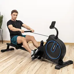 Гребний тренажер Gymtek XR1000 магнітний синій - мініатюра 10