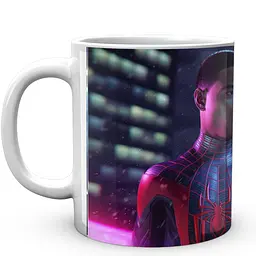 Кухоль GeekLand Людина-Павук Spider-Man костюм SM.02.041 330 мл білий - мініатюра 2