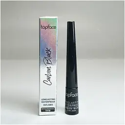 Підводка водостійка TopFace Longlasting Waterproof Carbon-Black PT406 2.5 мл - мініатюра 3