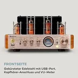 Ламповий підсилювач Auna Amp VT (10038336) - мініатюра 5