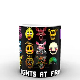 Кухоль GeekLand Five Nights At Freddys П'ять ночей з Фредді постер FN.02.063 330 мл білий - мініатюра 3