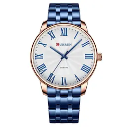 Curren 8422 Blue-Gold-White