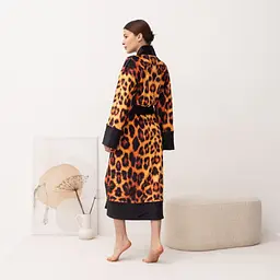 Кімоно жіноче з плюшевого велюру Kimono Сonfidence 18397 L - мініатюра 2