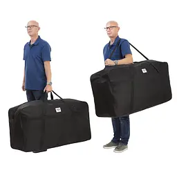 Сумка дорожня TravelZ Bag 235 liter Black (604348) - мініатюра 4