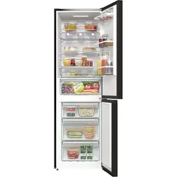 Холодильник Gorenje NRK619EABXL4 з нижн. мороз. камерою 185х60х60 см 2 дв. Х 204 л М 96 л A+ NoFrost Plus Fresh zone чорний - мініатюра 7