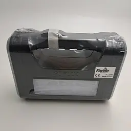 Ліхтар прожектор світлодіодний кемпінговий з сонячною панеллю Power Bank багатофункціональний 100W Forrlife FL-3272 - мініатюра 7