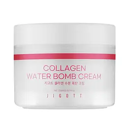 Зволожуючий крем для обличчя Колаген Collagen Water Bomb Cream Jigott 150 мл