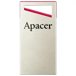 USB флеш накопичувач Apacer 64GB AH112 Red USB 2.0 (AP64GAH112R-1) - мініатюра 2