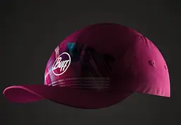 Кепка Buff Run Cap R-b-magik pink Рожевий - мініатюра 4