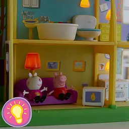 Ігровий набір Peppa Котедж Пеппи День-ніч, зі звуковими та світловими ефектами (F2188) - мініатюра 3