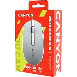 Миша Canyon M-10 Wired Dark grey (CNE-CMS10DG) - мініатюра 6