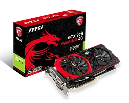 Відеокарта GeForce GTX 970 4GB MSI Gaming (GTX 970 GAMING 4G) Б/В