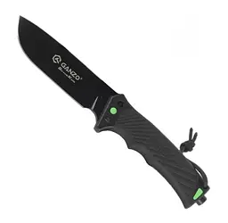 Ніж з фіксованим лезом Ganzo (G8012V2-BK) чорний
