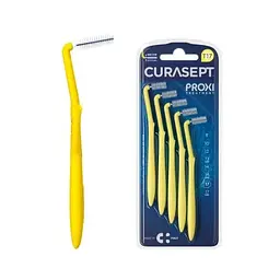 Міжзубний йоржик кутові Curasept Proxi Angle T17, ISO5 (1.7 мм, жовтий), 5 шт