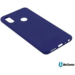 Панель BeCover Matte Slim TPU для Huawei Y7 2019 Blue (703320) - мініатюра 2
