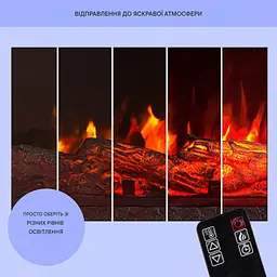 Камін електричний Klarstein Studio Light & Fire 3 Smart (10038383) - мініатюра 7