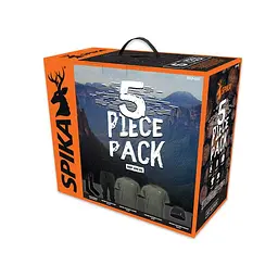 Набір термобілизни Spika 5 Piece Box Pack Fleece S Чорний-Оливковий