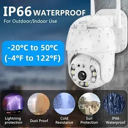 Поворотна вулична IP камера відеоспостереження Camera Cad YH-Q12S WiFi 5 mp - мініатюра 6