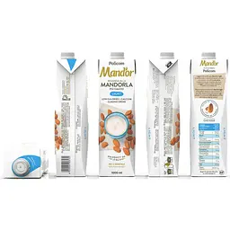 Напій Mandor Light мигдальний збагачений кальцієм 1000 мл - мініатюра 3