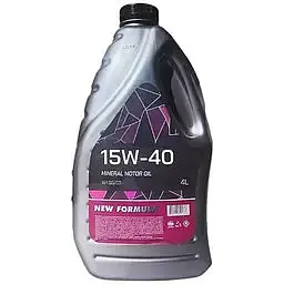 Автомобільна моторна олива NEW FORMULA 15w-40 4л - мініатюра 2