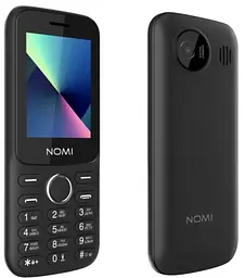 Телефон Nomi i2415 Black UA UCRF
