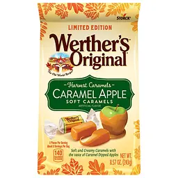 Цукерки Werther's Original Soft Harvest Apple Caramel Candy 243 г - мініатюра 7