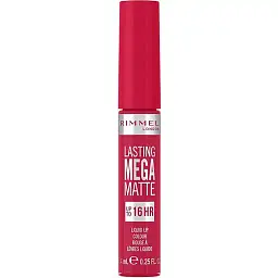 Рідка матова помада для губ Rimmel Lasting Mega Matte відтінок 910 Fuchsia Flush 7.4 мл - мініатюра 2