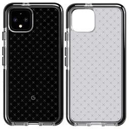 Оригінальний протиударний силіконовий чохол Tech21 Evo Check для Google Pixel 4 XL Smokey Black - мініатюра 6