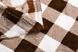 Плед Ardesto Flannel 160х200 см клітинка бежевий (ART0103PB) - мініатюра 5